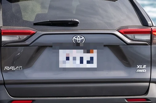 The same plate with strong pixelation